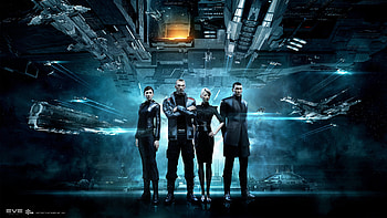 EVE Online, collection, Ryan Cunningham, Fan-made HD wallpaper