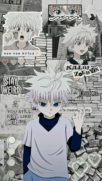 manga, hxh, killua HD phone wallpaper