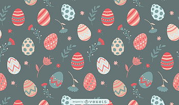 Pattern, easter, egg, red, vexels, texture HD wallpaper