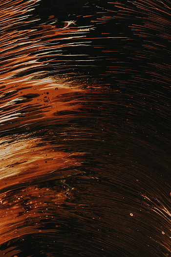 Abstract, Divorces, Paint, Liquid, Brown HD phone wallpaper