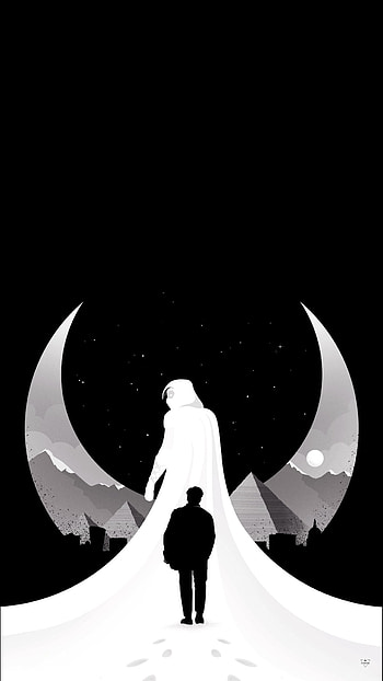 Oscar Isaac Moon Knight, 2022 rtextlessposters HD phone wallpaper