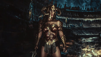 Goddess Of War Wonder Woman Cosplay, wonder-woman, superheroes, cosplay, artist, artwork, digital-art HD wallpaper