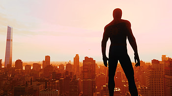 Spiderman Ps4 Skyline , spiderman-ps4, spiderman, superheroes, games, 2018-games, ps-games, reddit HD wallpaper