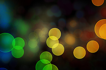 Abstract, Glare, Circles, Multicolored, Motley HD wallpaper