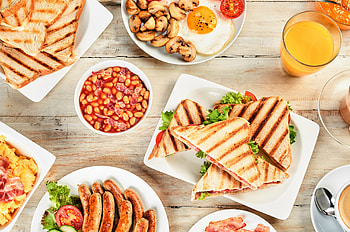 English breakfast, Sandwiches HD wallpaper