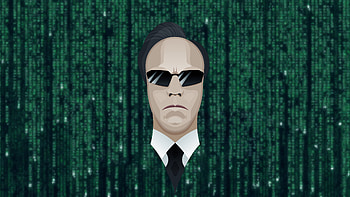 AGENT SMITH The Matrix Vector Art, superheroes, artwork, digital-art, behance HD wallpaper