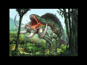 Unappeasable, game, creature, horns, fantasy HD wallpaper