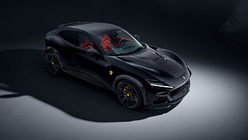 Novitec Ferrari Purosangue Esteso 2025, car, Ferrari, Ferrari Purosangue, black car HD wallpaper