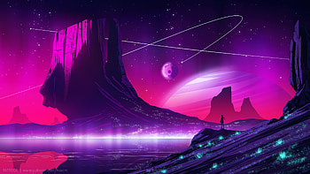 Planetary Dream Pink , artist, artwork, digital-art, artstation HD wallpaper