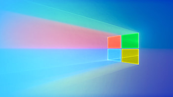 Microsoft, Refraction logo HD wallpaper
