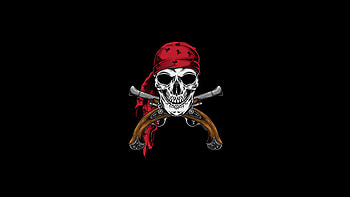 Pirate Skull , pirate, skull, artist, artwork, digital-art HD wallpaper