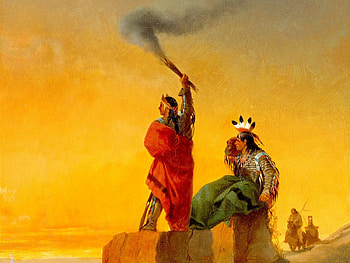 Native American, Artistic, Painting HD wallpaper