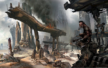 Rage, destruction, adventure, video game, , demon HD wallpaper