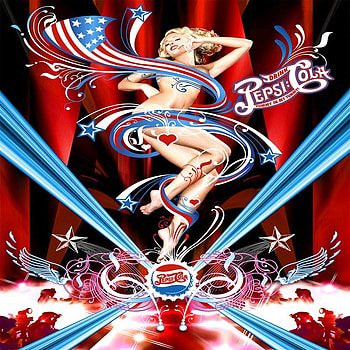PEPSI COLA, blue, sexy, pepsi, red, water, cola, woman, drink HD wallpaper