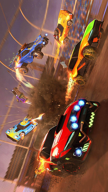 Rocket league, console, automotive_design, pc, car, videogame, screen, rl, viral, rocketleague, fyp HD phone wallpaper