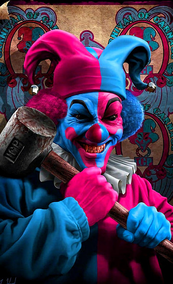 Joker, magenta, pink HD phone wallpaper