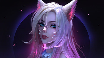 Ahri Kda Fantasy Art , ahri, kda, league-of-legends, games, artstation HD wallpaper