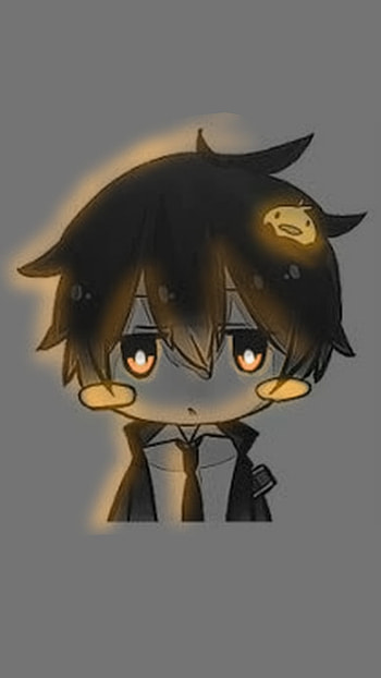 Glowing guy, glowart, cartoonboy, glow, anime HD phone wallpaper
