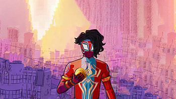 Spider-Man (Pavitr Prabhakar) , Spiderman Across the spiderverse, Spider-Man: Across the Spider-Verse, spider man, movie HD wallpaper