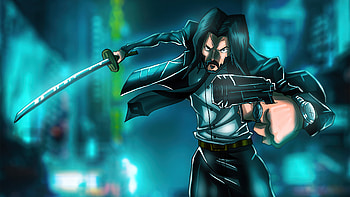 John Wick With Sword , john-wick, movies, artwork, artist, artstation HD wallpaper