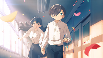 Anna Yamada & Ichikawa Kyoutarou, Anime, The Dangers in My Heart, Anna Yamada (The Dangers in My Heart), Ichikawa Kyoutarou (The Dangers in My Heart) HD wallpaper