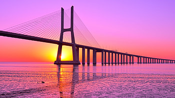 Bridges, , Vasco Da Gama Bridge HD wallpaper
