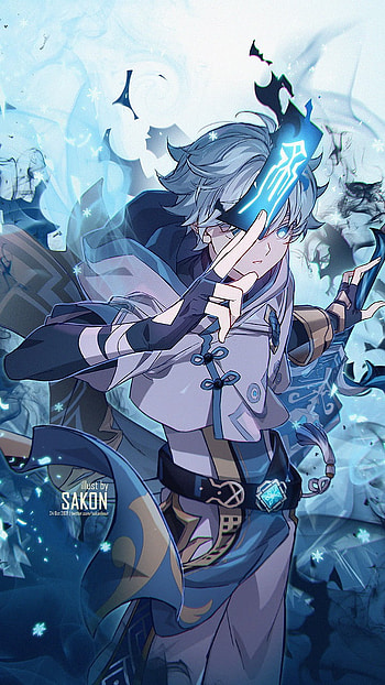 Chongyun, Genshin Impact, Anime, Genshin HD phone wallpaper
