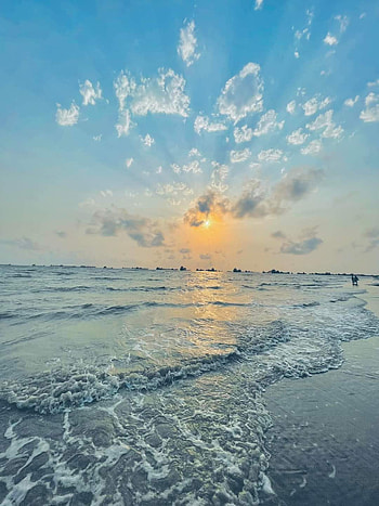 Patenga Chittagong, cloud, sky HD phone wallpaper