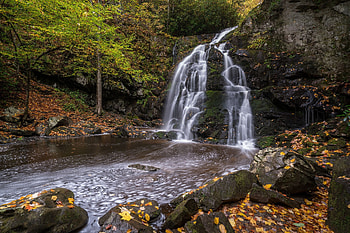 Spruce Flat Falls, Great Smoky Mountains National Park HD wallpaper