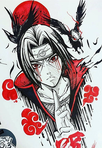 Best Naruto Part11. Itachi uchiha, Naruto sketch, Itachi uchiha art, Naruto Drawing HD phone wallpaper