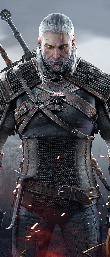 Geralt of Rivia - The Witcher 3 Epic , Geralt of Rivia, The Witcher, video game, The Witcher 3: Wild Hunt HD phone wallpaper