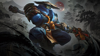 Samurai Jax: League of Legends, video game, League Of Legends, Jax (League Of Legends), samurai HD wallpaper