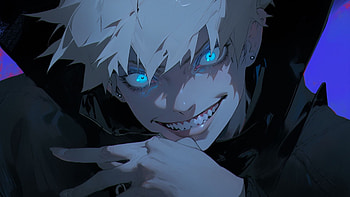 Gojo Satoru, Satoru Gojo, Jujutsu Kaisen, Anime, anime boy, AI Art HD wallpaper