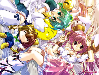 Di Gi Charat, girls, anime HD wallpaper