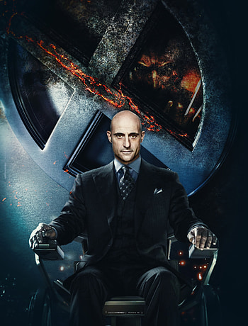 Mark Strong, Omid Shoormeyj, Professor X HD phone wallpaper
