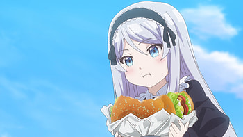 Anime, I'm Getting Married to a Girl I Hate in My Class, Shisei Houjou, burger HD wallpaper