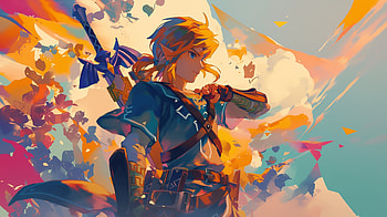 Link in : The Legend of Zelda Adventure Awaits!, Link, The Legend of Zelda, video game, fantasy, Hero HD wallpaper