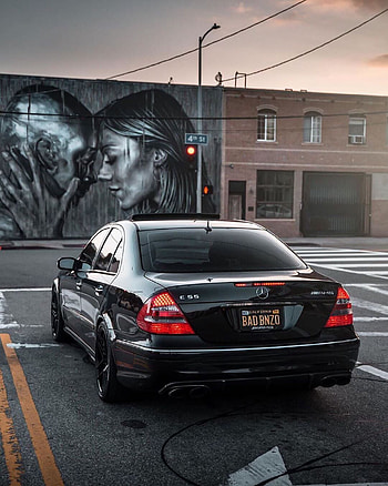 63Tommy63 on W_B_G. E55 amg, Mercedes s55 amg, Mercedes benz, Mercedes W211 HD phone wallpaper