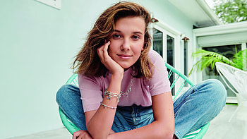 Millie Bobby Brown, Celeb, , Laptop background HD wallpaper