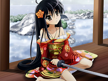 Shana, shakugan no shana, anime, sword HD wallpaper