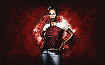 Anna Hamill, Cyberpunk 2077, burgundy stone background, Cyberpunk 2077 Characters, Anna Hamill Cyberpunk, Anna Hamill character HD wallpaper