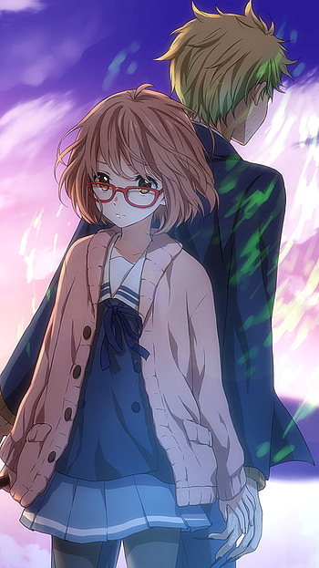 Mirai & Akihito — Beyond the Boundary , Mirai Kuriyama, Anime, Beyond the Boundary HD phone wallpaper