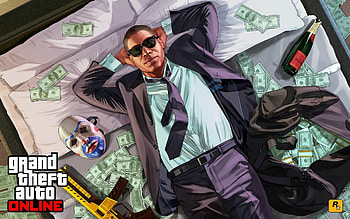 GTA Online cash, Criminal empire, Luxury lifestyle, Virtual world HD wallpaper