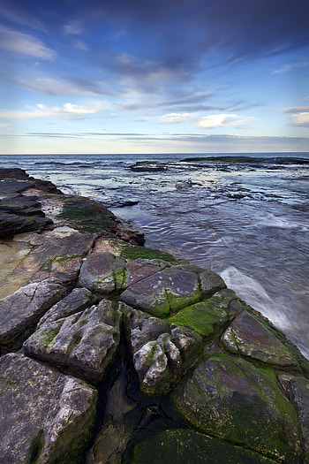 Nature, Water, Sky, Sea, Rocks, Horizon HD phone wallpaper