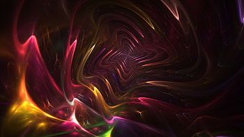 Entering hyperspace, black, abstract, hecate100, colorful, pink, luminos HD wallpaper