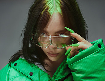 Elle, 2019, Billie Eilish, sunglasses HD wallpaper