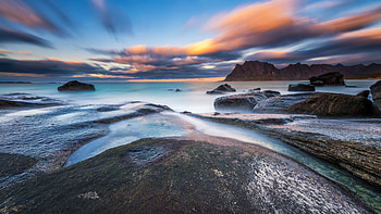 Seascape Clouds Nature Sky , seascape, clouds, nature, sky HD wallpaper