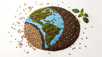 Chia Seed World: A Celebration of Nature's Goodness, earth, nature HD wallpaper