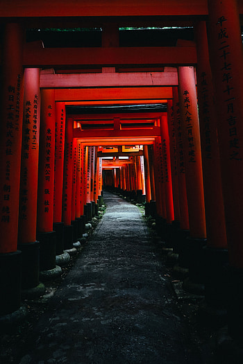 Architecture, Miscellanea, Miscellaneous, Torii, Gate, Goal HD phone wallpaper
