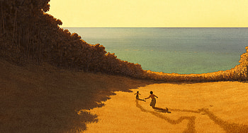 The Red Turtle Ultra : A Journey of Imagination, movie, The Red Turtle, Studio Ghibli HD wallpaper